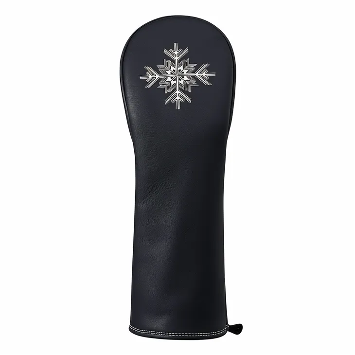 Clúdach Tiománaí Gailf Monarcha Clúdach Pu Leathar Gailf Blade Mallet Putter Headcover Le Maighnéad Club Club Gailf Chustaim OEM