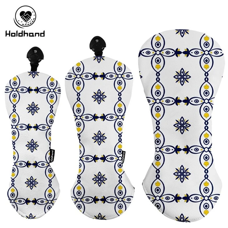 Leather Golf Headcovers Driver Hybrid Headcover 3 Wood Cover best