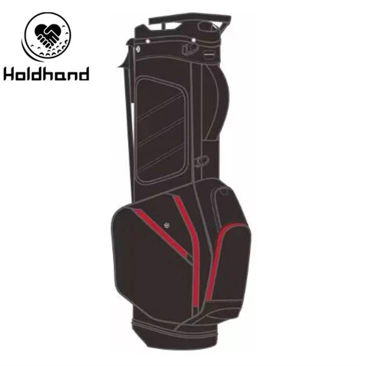 Lightweight PU Leather Golf Bags – Built-in Stand + Custom Logos suppliers