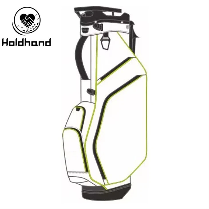 Lightweight PU Leather Golf Bags – Built-in Stand + Custom Logos high quality