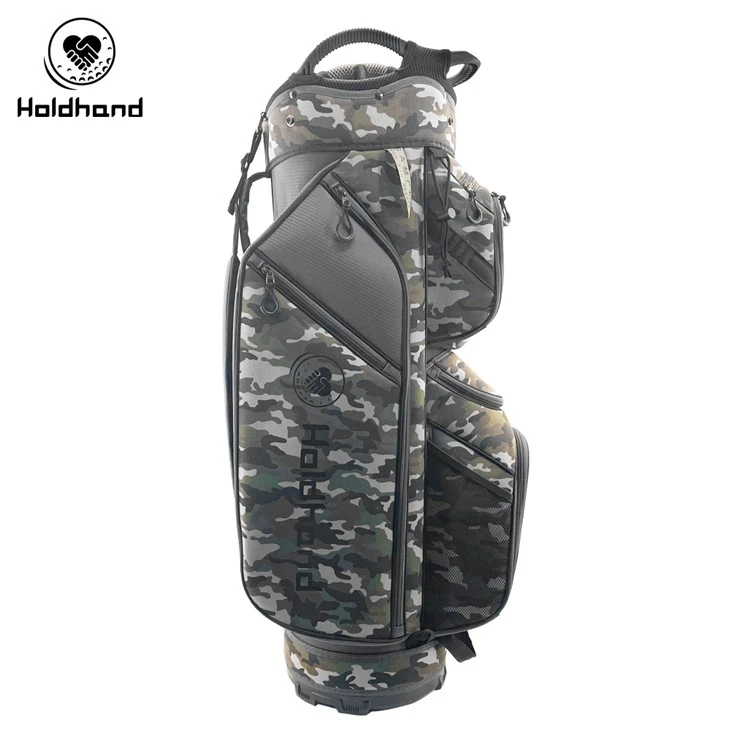 Iompróir Gailf Módúil ina bhfuil Bainistíocht Chlub 15-chiseal, Caddy Putter Préimh, Eangach Póca Oiriúnaitheach, Roinn Deochanna Inslithe, Strap Inchoigeartaithe, Agus Sciath Stoirme Mear-Imscaradh – D’Fhear & do Mhná.