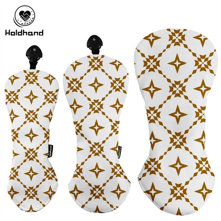 Praghas Monarcha Tiománaí Dearaidh Aibhsithe Adhmad Hybird Headcover OEM
