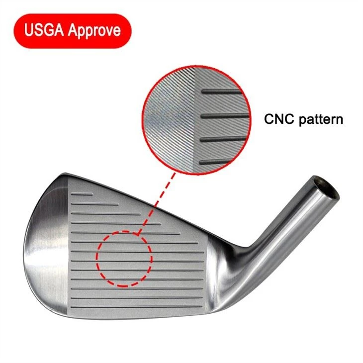 Forged Golf Iron Club Wholesales CNC Milled Iron Club Sets With 3D Artwork