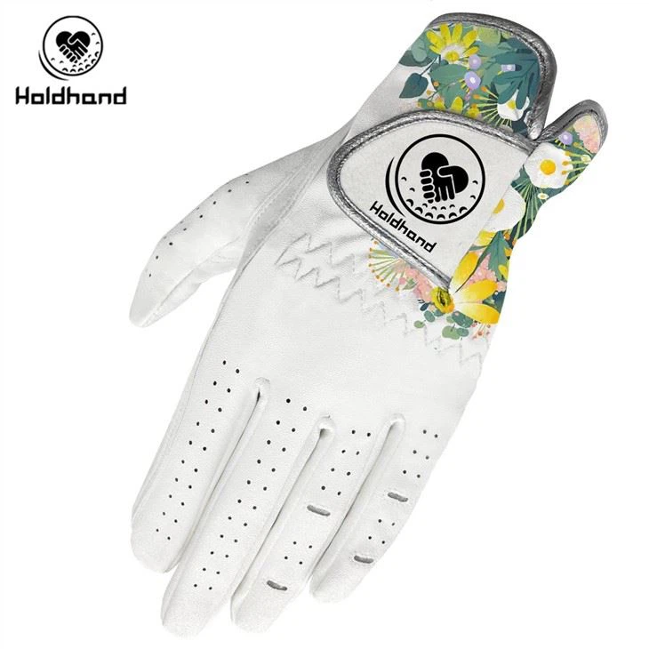 Handmade Premium Custom Personal Brand Logo PU Golf Glove