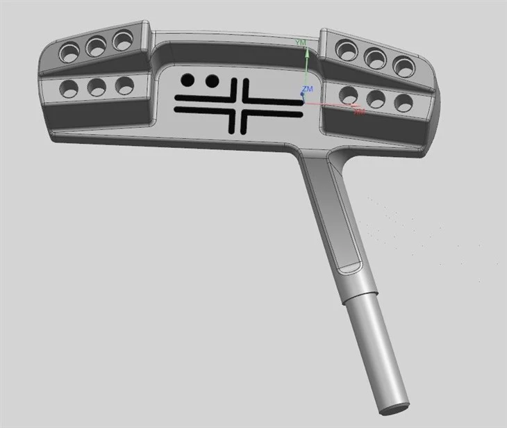 High Quality Forged CNC Milled Face Golf Putter Head OEM