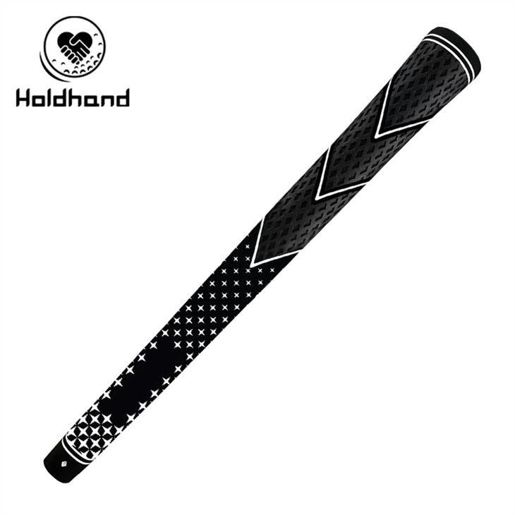 Monarcha Deartha NUA Praghas Saincheaptha Lógó Black PU Golf Grip